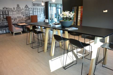 Inrichting kantoorpand Carmat /7Co Textiles te Zevenbergen