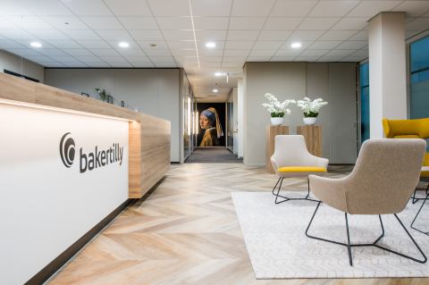 Inrichtingsontwerp Entree Baker Tilly