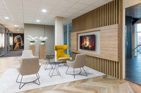 Inrichtingsontwerp Entree Baker Tilly
