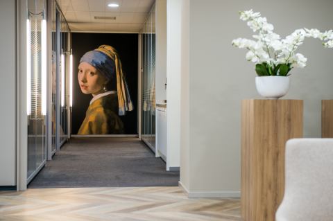 Inrichtingsontwerp Entree Baker Tilly