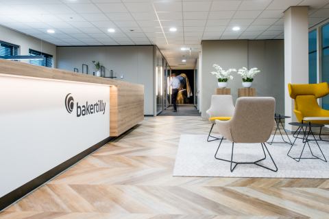 Inrichtingsontwerp Entree Baker Tilly