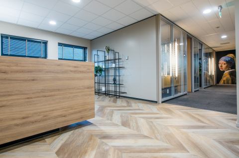 Inrichtingsontwerp Entree Baker Tilly